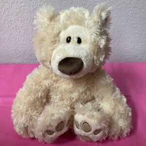 GUND Philbin Beige Bear Oversized Paws With Paw Pad Accents Plush Toys